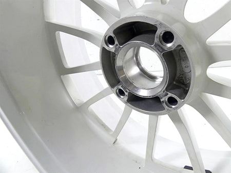 2013 Ducati Diavel Red Straight White Rear Wheel Rim 17x6 50211421A {{ shop.shopifyCountryName }} - Mototech271