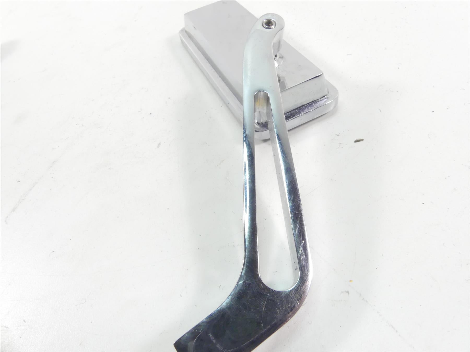 1999 Harley FXSTS Softail Springer Chrome Rectangle Rear View Mirror Billet Set {{ shop.shopifyCountryName }} - Mototech271