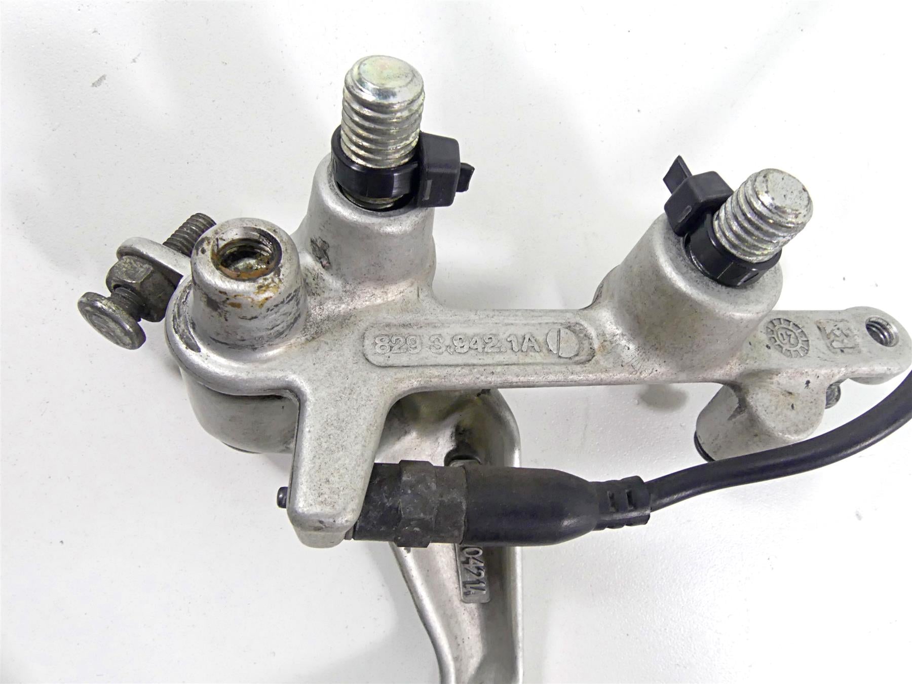 2008 Ducati 848 SBK Rear Brake Lever Pedal & Mount Bracket 45720421A 82939421A {{ shop.shopifyCountryName }} - Mototech271