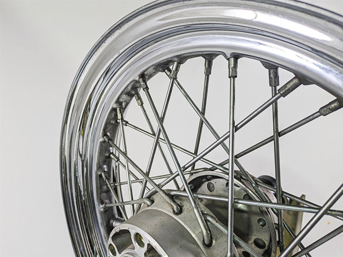 2003 Harley FLSTC Softail Heritage 100th Rear Wheel Rim 15x3 -READ 40700-05A {{ shop.shopifyCountryName }} - Mototech271
