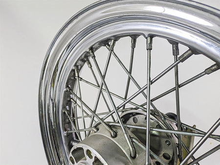 2003 Harley FLSTC Softail Heritage 100th Rear Wheel Rim 15x3 -READ 40700-05A {{ shop.shopifyCountryName }} - Mototech271