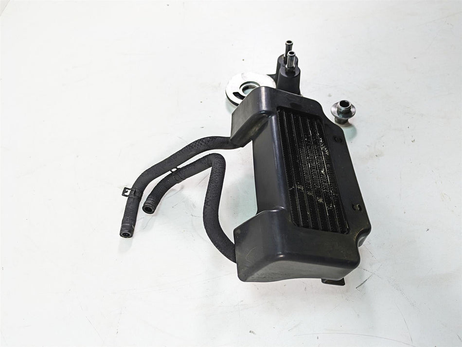 2011 Harley Touring FLTRU Road Glide Oil Cooler Flange Cover Hoses Set 63083-11A {{ shop.shopifyCountryName }} - Mototech271