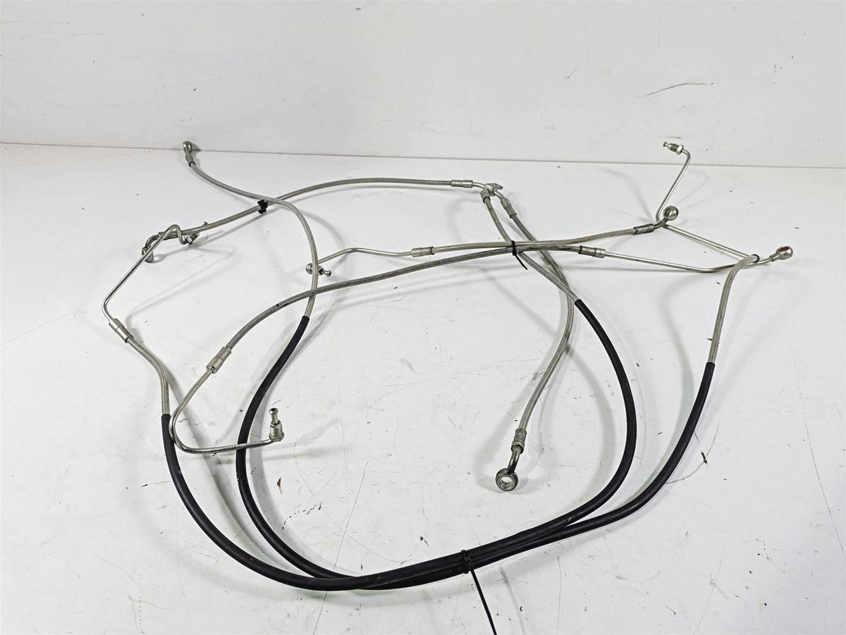 2014 Moto Guzzi California 1400 Touring Front Abs Brake Line Set 887584 887583 {{ shop.shopifyCountryName }} - Mototech271