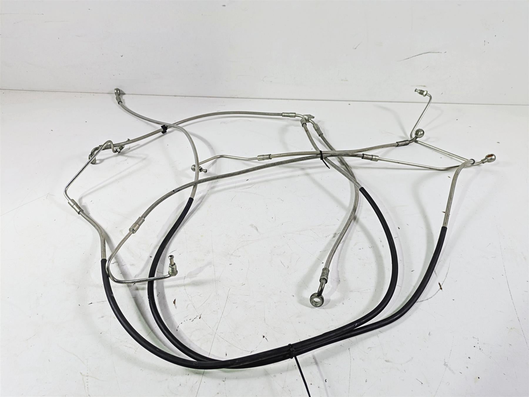2014 Moto Guzzi California 1400 Touring Front Abs Brake Line Set 887584 887583 {{ shop.shopifyCountryName }} - Mototech271