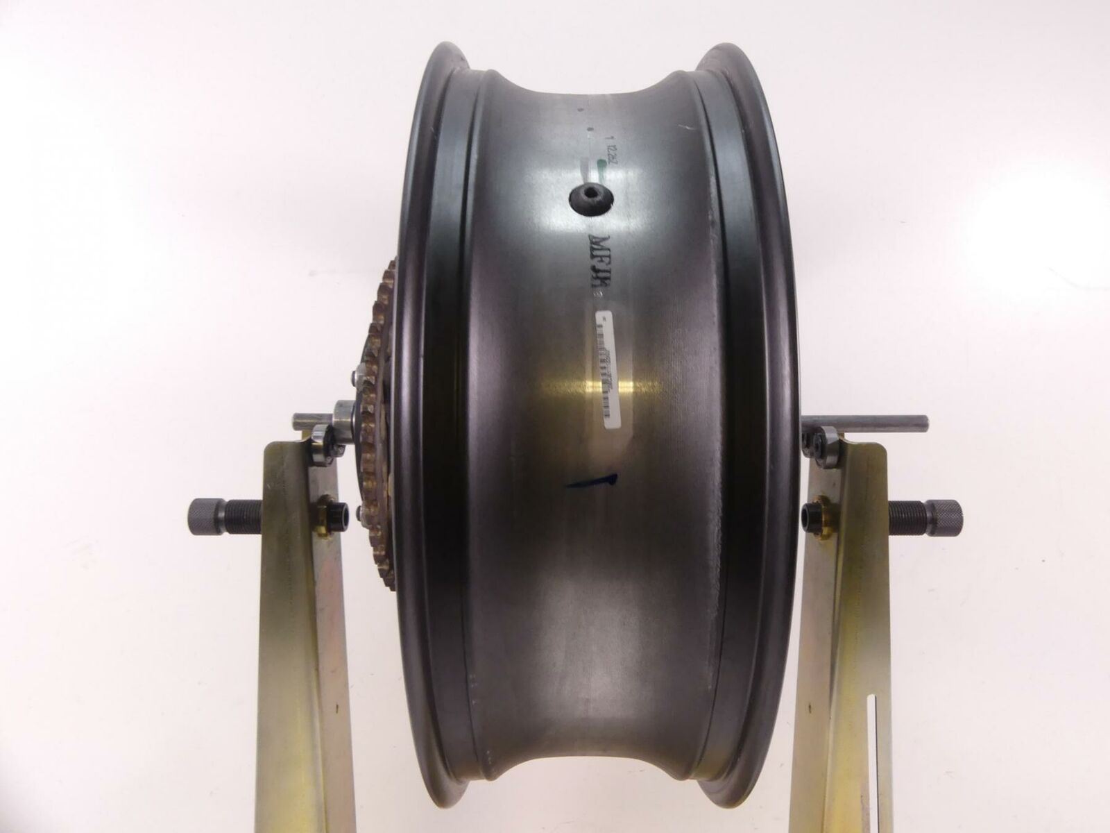 2012 Honda CBR600RR Rear Straight Enkei Rim Wheel 17x 5.5 42650-MFJ-308 {{ shop.shopifyCountryName }} - Mototech271
