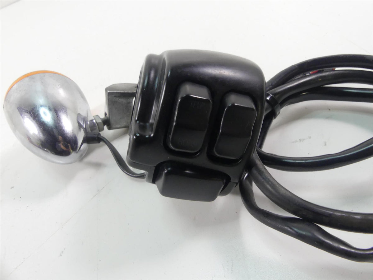 2014 Harley FXDF Dyna Fat Bob Left Control Switch + Turn Signal Blinker 72945-12 {{ shop.shopifyCountryName }} - Mototech271
