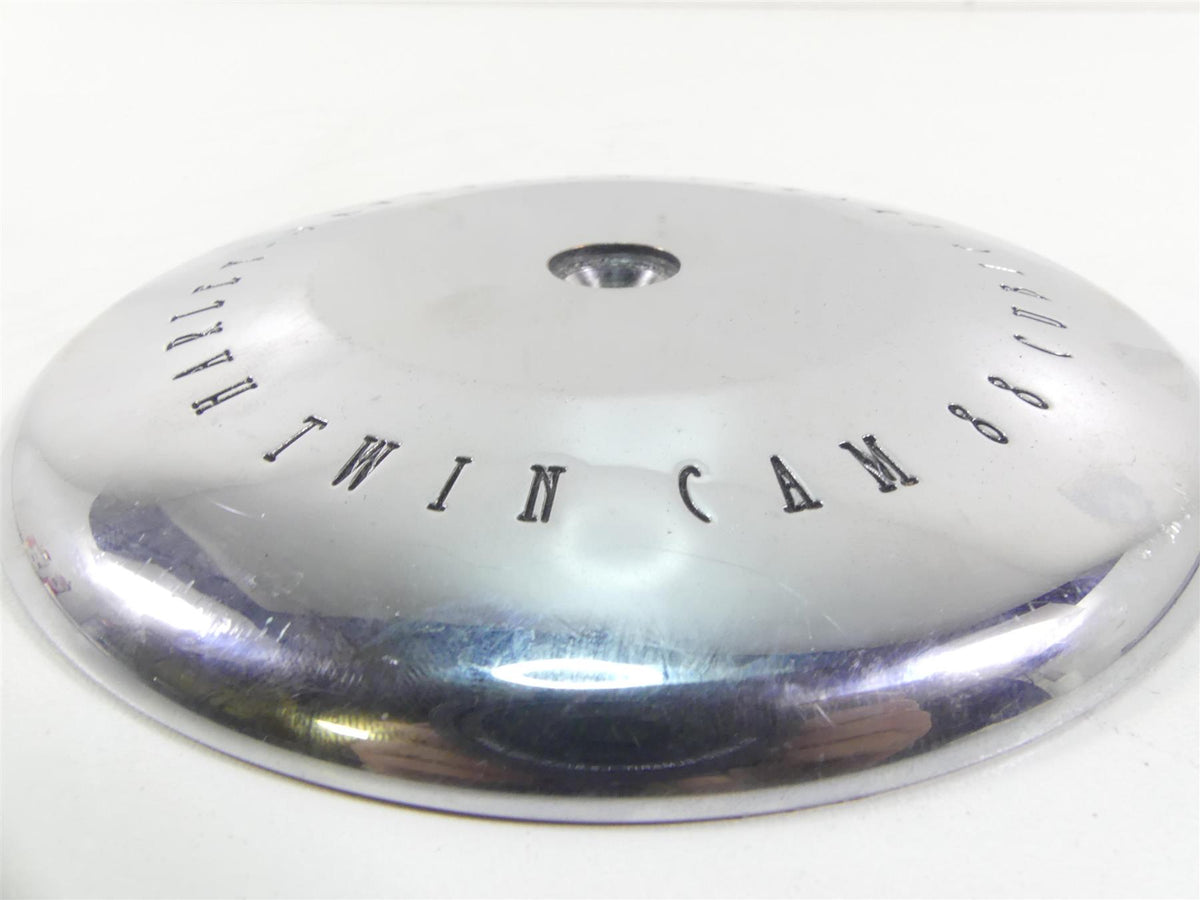 1999 Harley Dyna FXDL Low Rider Round 88ci Twin Cam Air Breather Chrome Cover {{ shop.shopifyCountryName }} - Mototech271