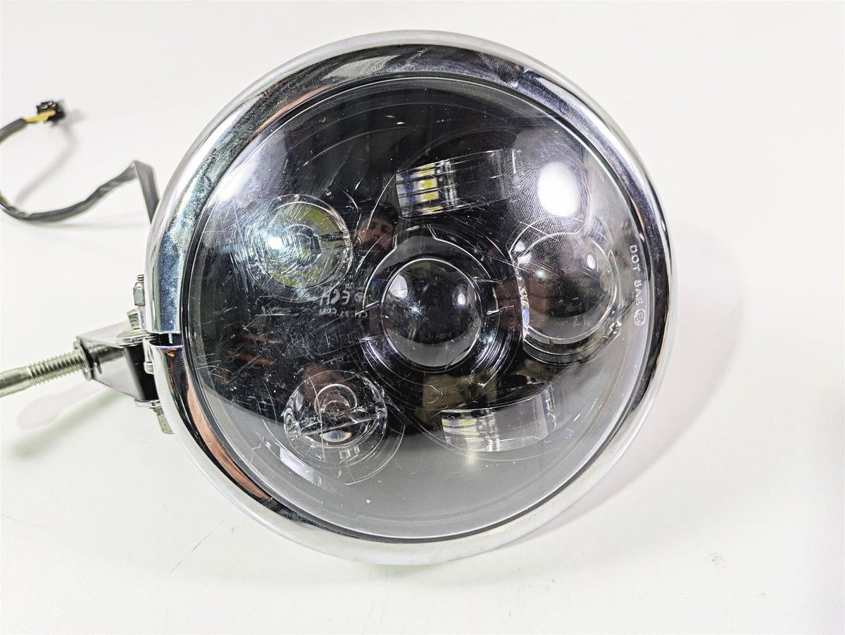 2011 Harley FXDC Dyna Super Glide Headlight Head Light Lamp Lens 69356-06A {{ shop.shopifyCountryName }} - Mototech271