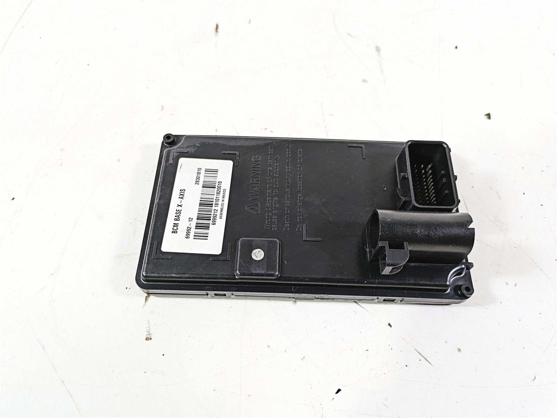 2012 Harley FLD Dyna Switchback Bcm Body Control Module X-Axis 69992-12 | Mototech271