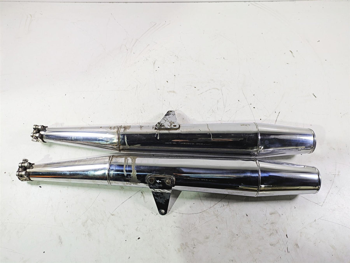 1998 Moto Guzzi California 1100 EV Oem Exhaust Muffler Set - Read GU17123062 {{ shop.shopifyCountryName }} - Mototech271