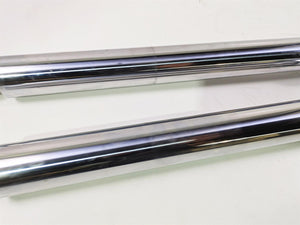 2008 Harley FXCWC Softail Rocker Straight Chrome Front Fork Leg Set 46950-08