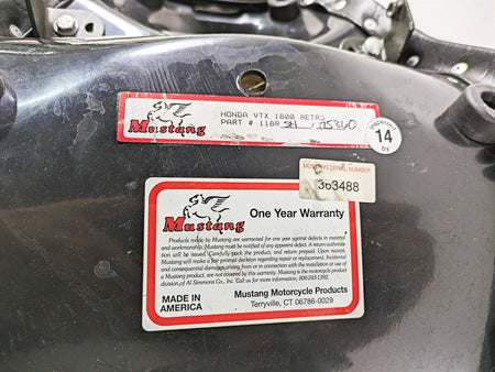 2002 Honda VTX1800 Retro Mustang Sport Touring Studded Front Rear Seat Set 75860 {{ shop.shopifyCountryName }} - Mototech271