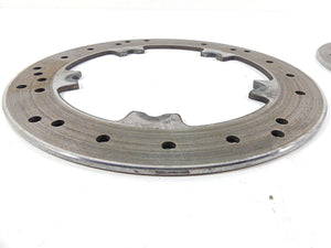 2007 Harley Touring FLHRSE CVO Road King Front Brake Disc Rotor Set 44343-01
