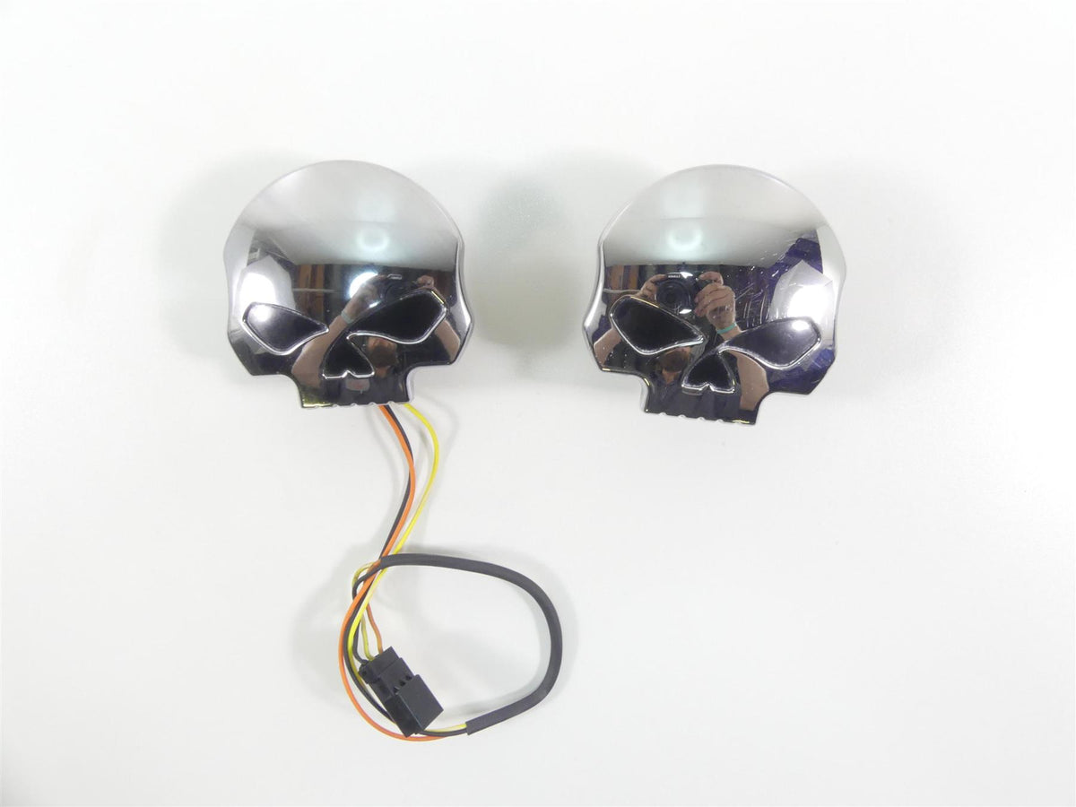2008 Harley Softail FLSTSB Cross Bones W.G. Skull Fuel Gauge Tank Cap 75098-08A {{ shop.shopifyCountryName }} - Mototech271