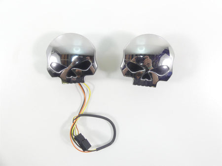 2008 Harley Softail FLSTSB Cross Bones W.G. Skull Fuel Gauge Tank Cap 75098-08A {{ shop.shopifyCountryName }} - Mototech271