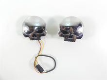 Load image into Gallery viewer, 2008 Harley Softail FLSTSB Cross Bones W.G. Skull Fuel Gauge Tank Cap 75098-08A | Mototech271
