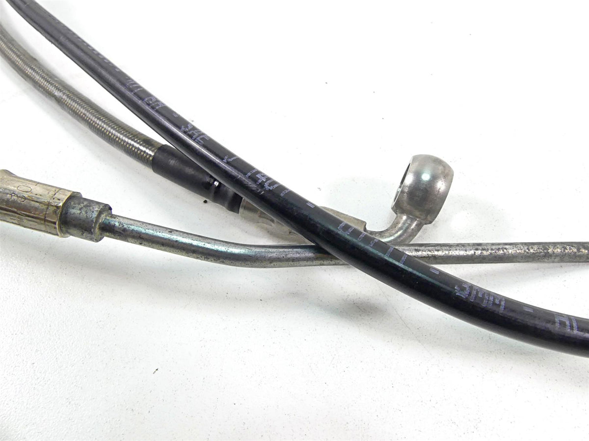 2012 Ducati Monster 1100 EVO Front Abs Brake Line Hose Set 61840942A 61841102A {{ shop.shopifyCountryName }} - Mototech271