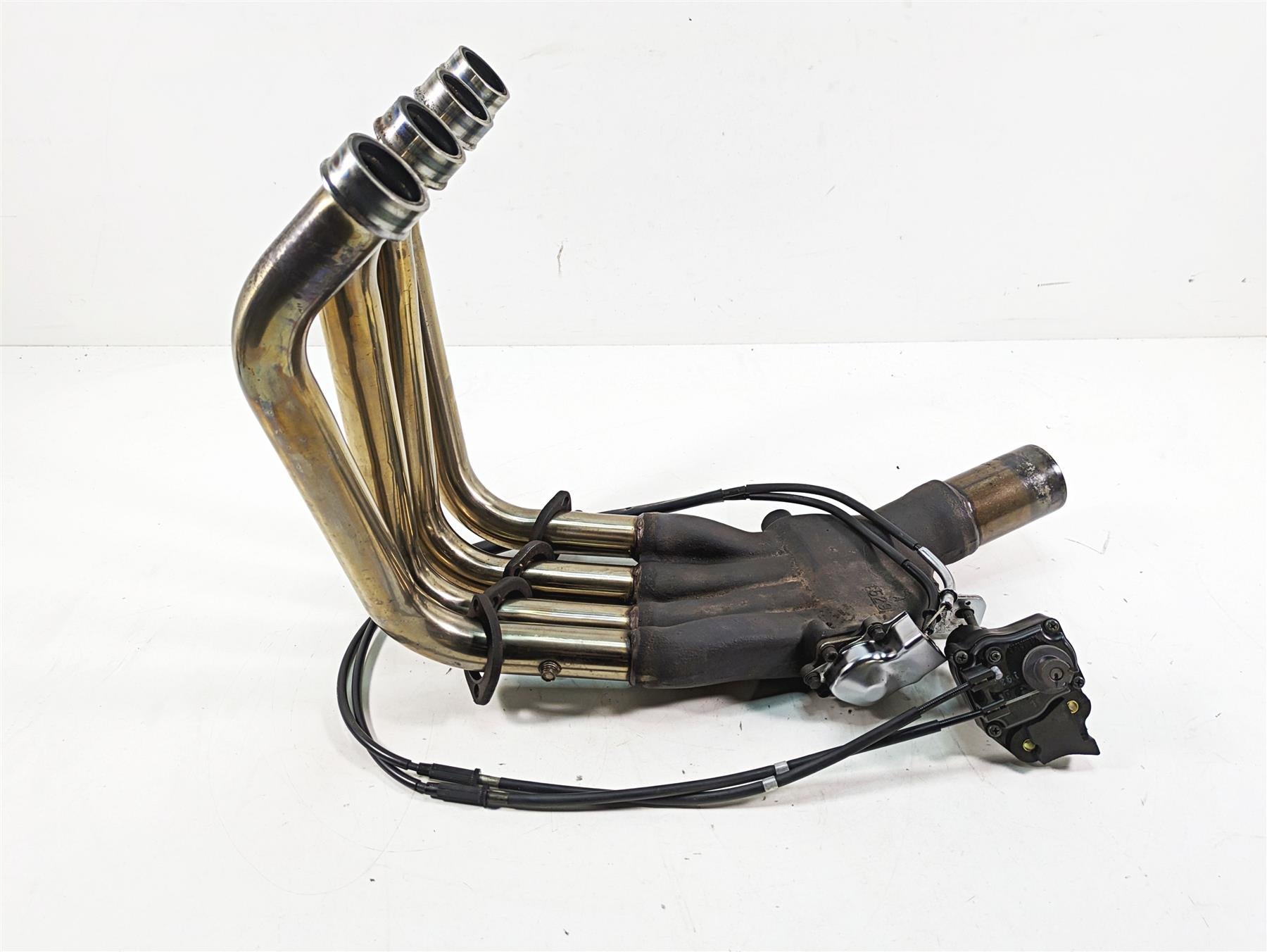 2002 Yamaha FZ1 FZS1000 Fazer Exhaust Header Manifold & Servo 5LV-14610-00-00 | Mototech271