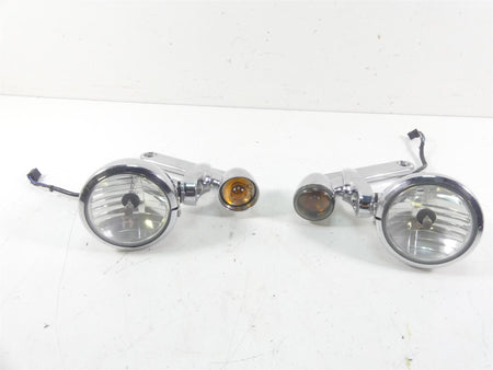 2007 Harley FLHTCU SE2 CVO Electra Glide Front Spot Light Blinker Set 69548-06 {{ shop.shopifyCountryName }} - Mototech271