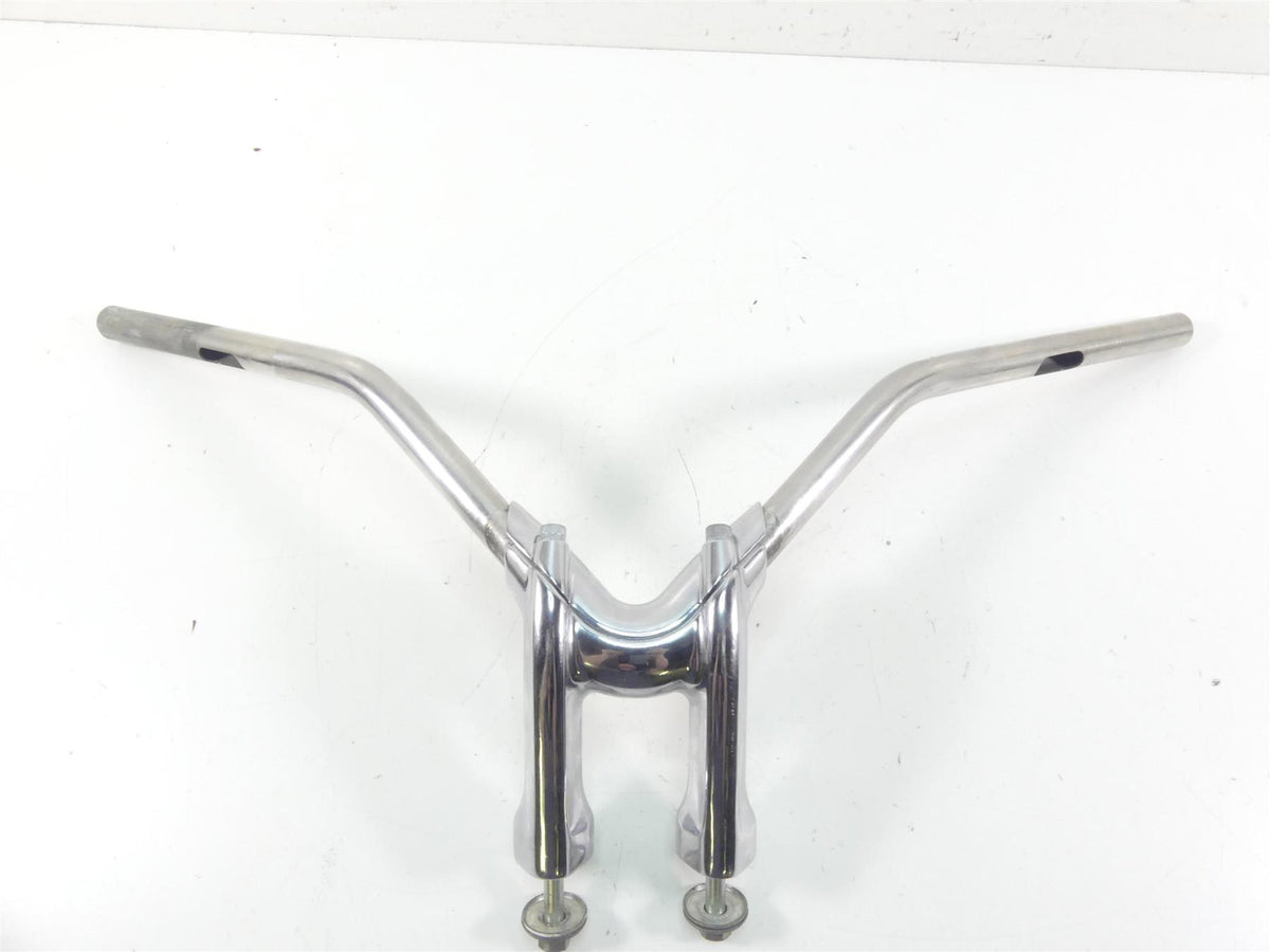 2008 Harley FXCWC Softail Rocker C Straight Handlebar & Riser Set 56407-08 {{ shop.shopifyCountryName }} - Mototech271
