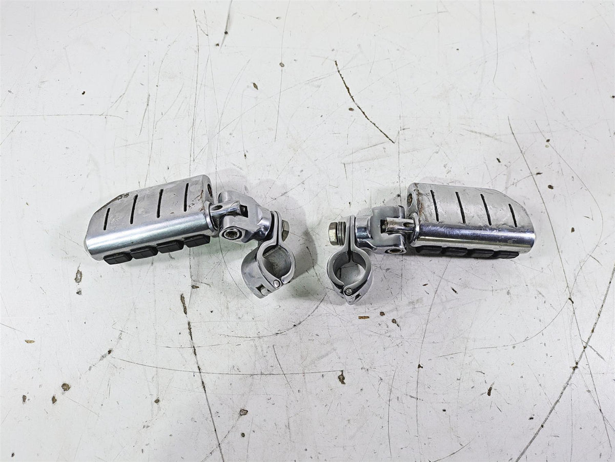 2002 Honda GL1500 CD Valkyrie Deluxe Chrome Highway Foot Rest Peg Set {{ shop.shopifyCountryName }} - Mototech271