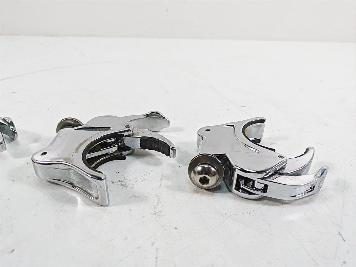 Harley Davidson 49mm Fork Tube Windshield Quick Connect 49mm Clamp Set 57192-05A {{ shop.shopifyCountryName }} - Mototech271