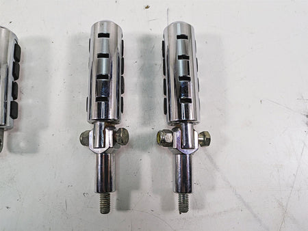2006 Harley Softail FXSTSI Springer Front Rear Chrome Foot Peg Rest Set 50942-00 {{ shop.shopifyCountryName }} - Mototech271
