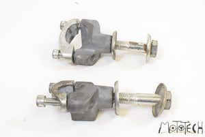 1997 Harley Touring FLHRI Road King Handlebar Riser Holder Mount SET 56149-88B