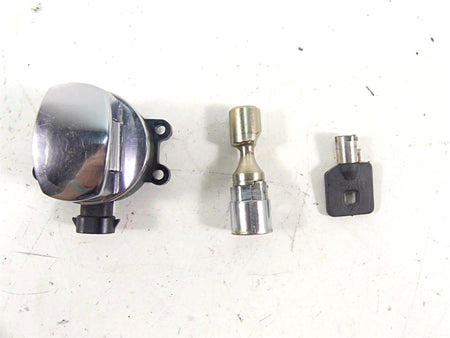2013 Harley Softail FLSTFB Fat Boy Lo Ignition Switch Steering Key Lock 71400076 {{ shop.shopifyCountryName }} - Mototech271