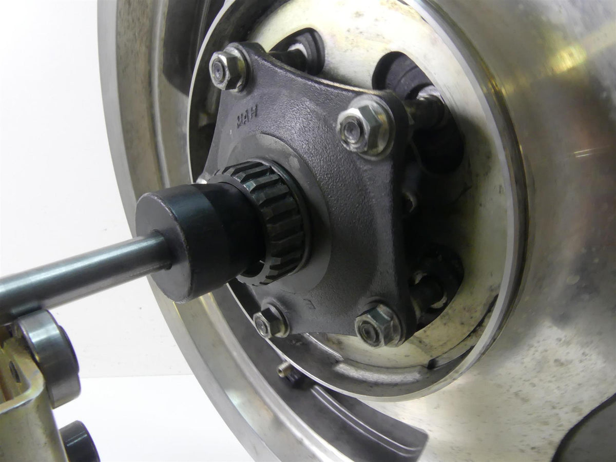 2007 Honda VT1100 C2 Shadow Straight 15x3.5 Rear Wheel Rim & Rotor 42650-MCK-A00 {{ shop.shopifyCountryName }} - Mototech271