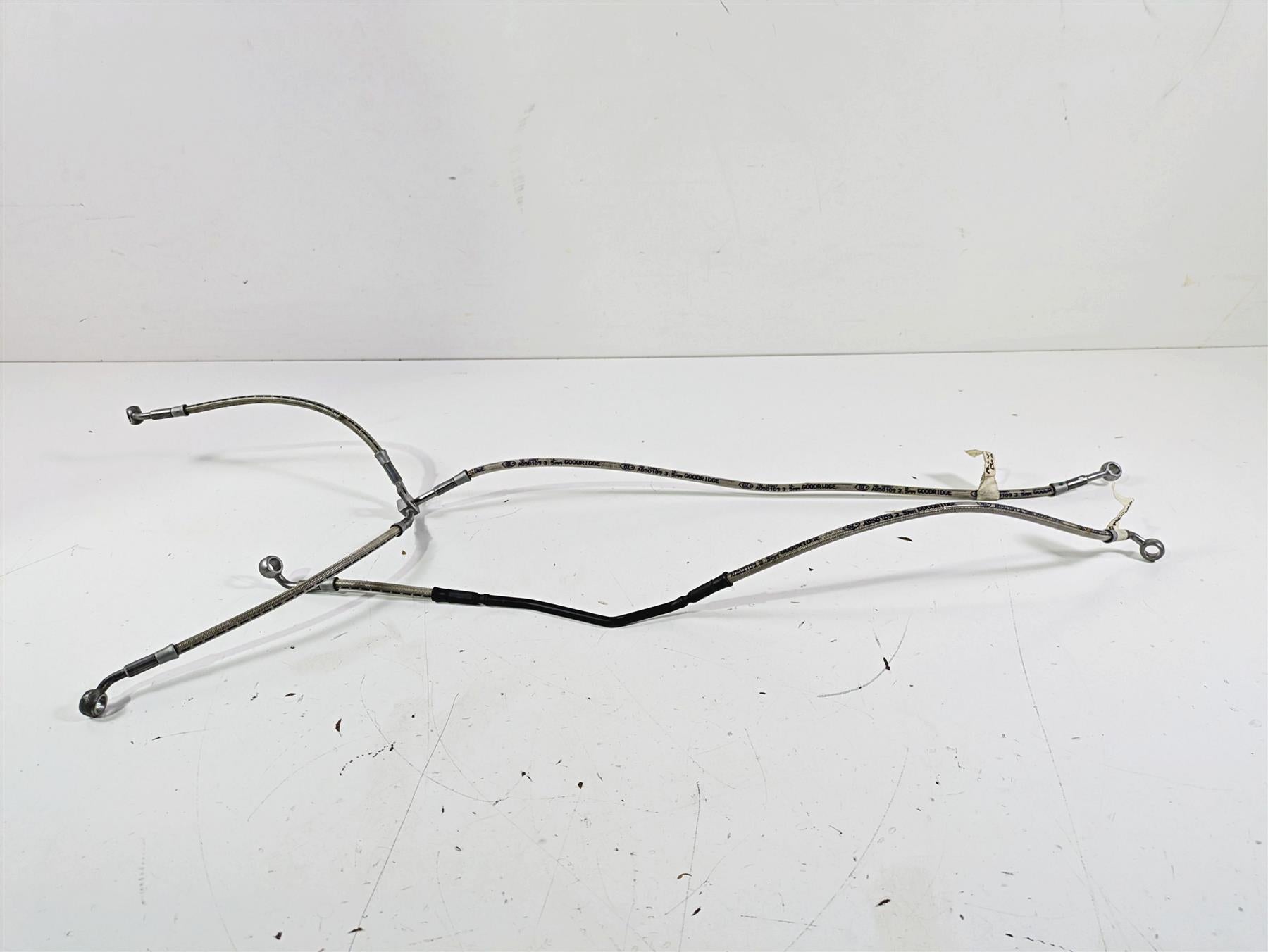 2018  BMW R1200GS GSW K50 Front Abs Brake Line Set 34328526552 34328526553 | Mototech271