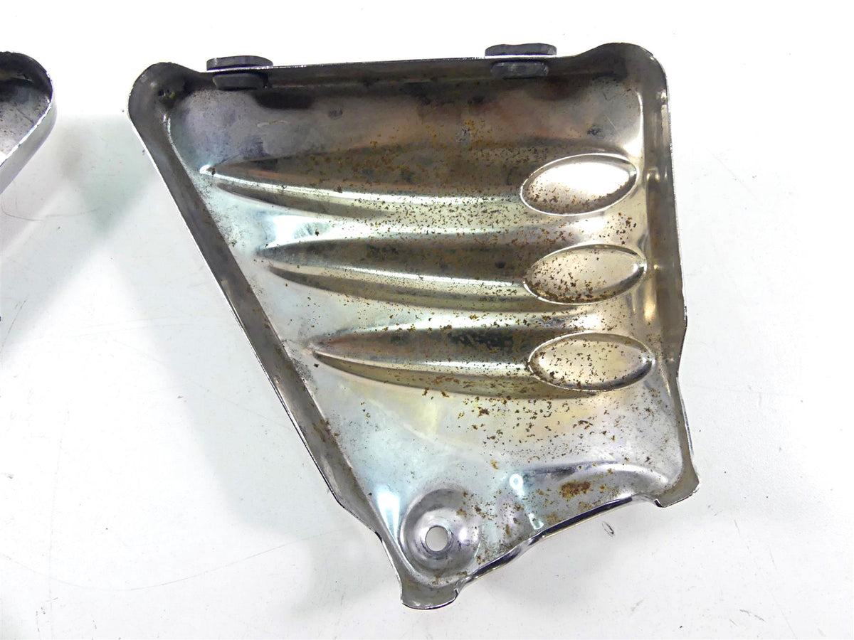2005 Harley VRSCSE CVO V-Rod Neck Chrome Cover Fairing Set 66337-05 66338-05 {{ shop.shopifyCountryName }} - Mototech271