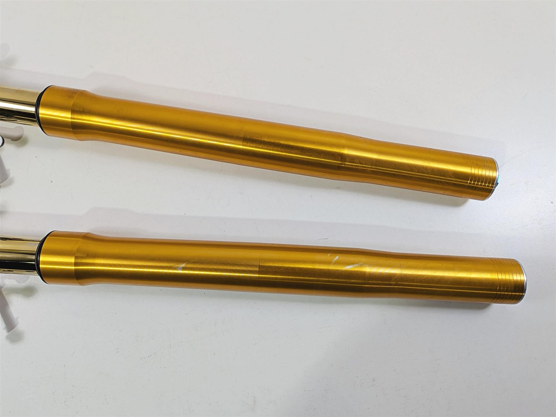 2016 Aprilia RSV 1100 Tuono V4 Factory Ohlins Front Fork Legs 2B001704 2B001703 {{ shop.shopifyCountryName }} - Mototech271