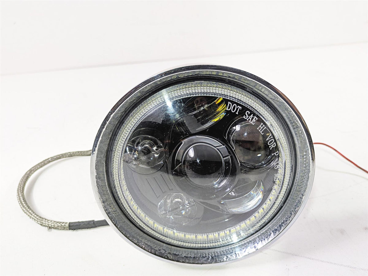 2002 Big Dog Pitbull Headlight Head Light Lamp & Mount 173-000010-01 {{ shop.shopifyCountryName }} - Mototech271