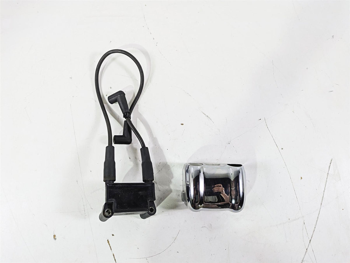 2008 Harley FLSTC 105TH Softail Heritage Ignition Coil Wires Plugs 31696-07A {{ shop.shopifyCountryName }} - Mototech271