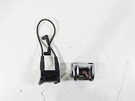 2008 Harley FLSTC 105TH Softail Heritage Ignition Coil Wires Plugs 31696-07A {{ shop.shopifyCountryName }} - Mototech271
