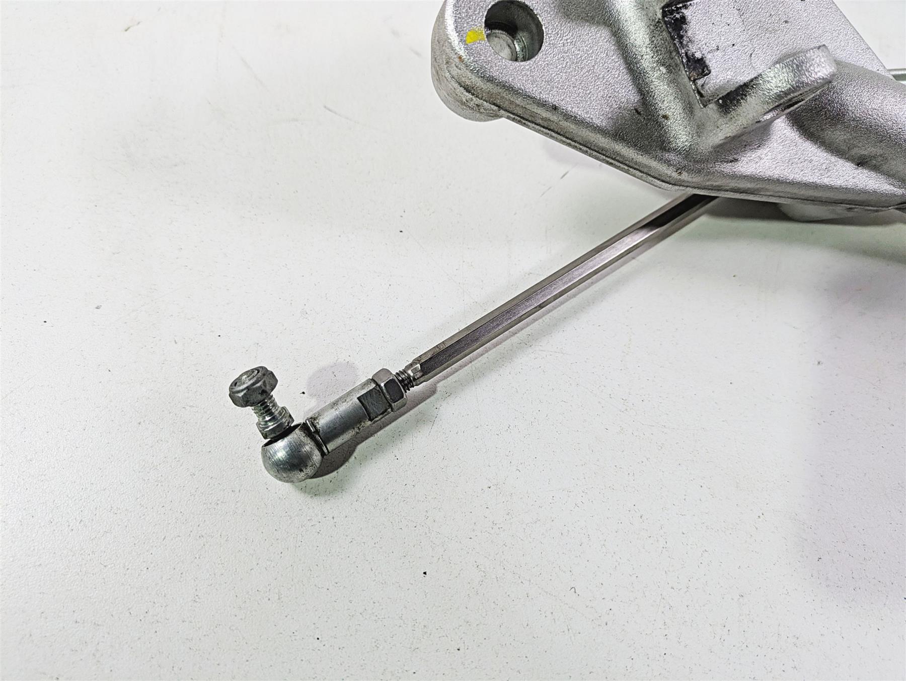 2016 Moto Guzzi Stelvio 1200 8V NTX Left Footpeg Mount & Shift Lever 883103 {{ shop.shopifyCountryName }} - Mototech271