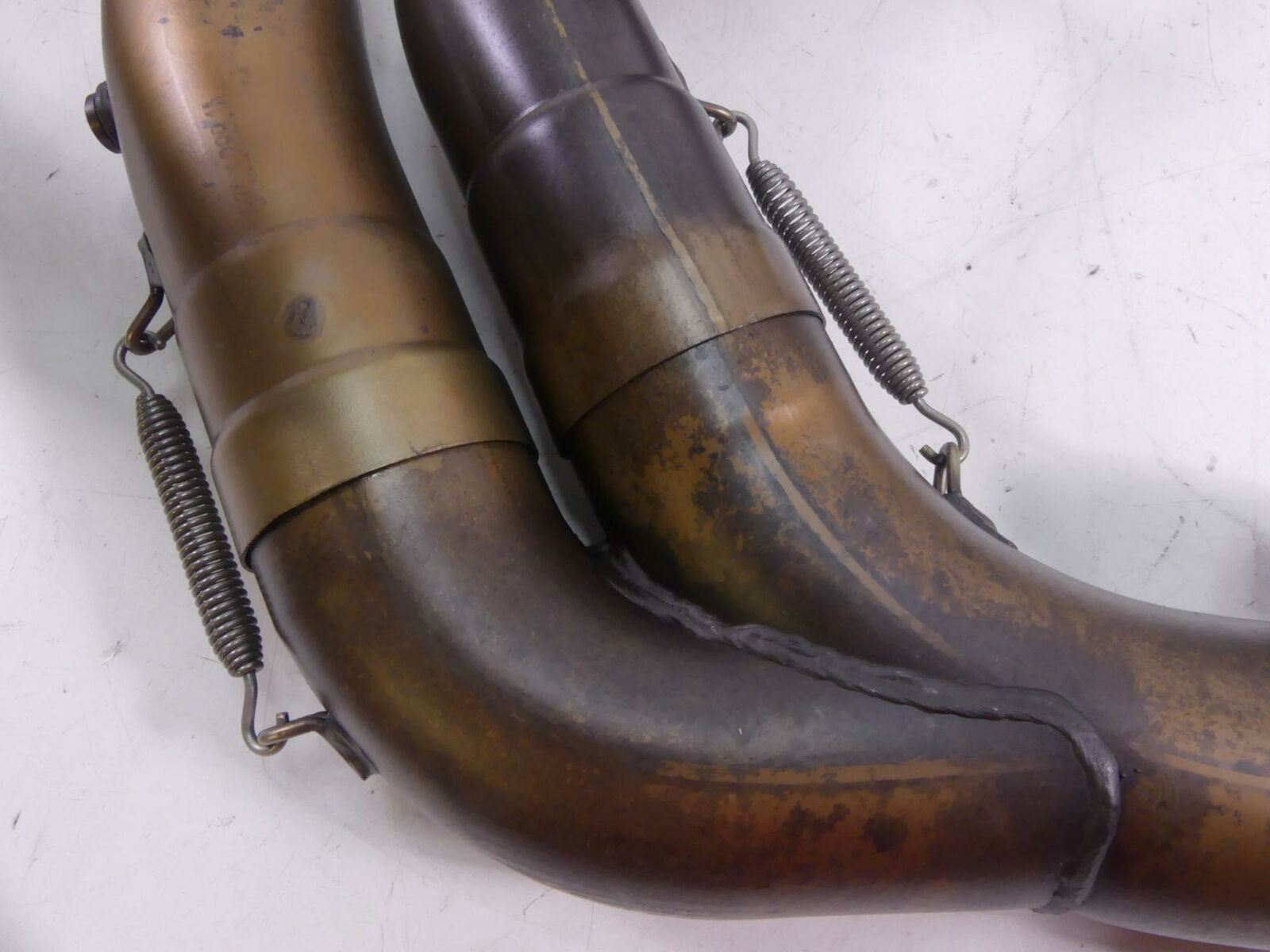 2015 Ducati Diavel Dark OEM Exhaust Header Manifold Pipe & Servo Set 57211562B {{ shop.shopifyCountryName }} - Mototech271