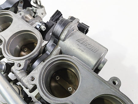2008 Yamaha YZF R1 RN19 Mikuni Throttle Body Injectors & Wiring 4C8-13750-20-00 {{ shop.shopifyCountryName }} - Mototech271