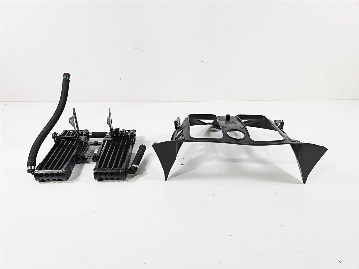 2008 Aprilia RSVR 1000 Factory Oil Cooler & Lines & Cover AP8104341 AP8104452 {{ shop.shopifyCountryName }} - Mototech271