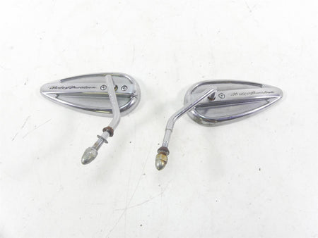2002 Harley Softail FXSTDI Deuce Rear View Mirror Teardrop Set 91968-98 {{ shop.shopifyCountryName }} - Mototech271