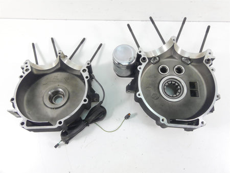 2002 Harley Touring FLHRCI Road King Crankcase Engine Crank Case Set 24597-99 {{ shop.shopifyCountryName }} - Mototech271