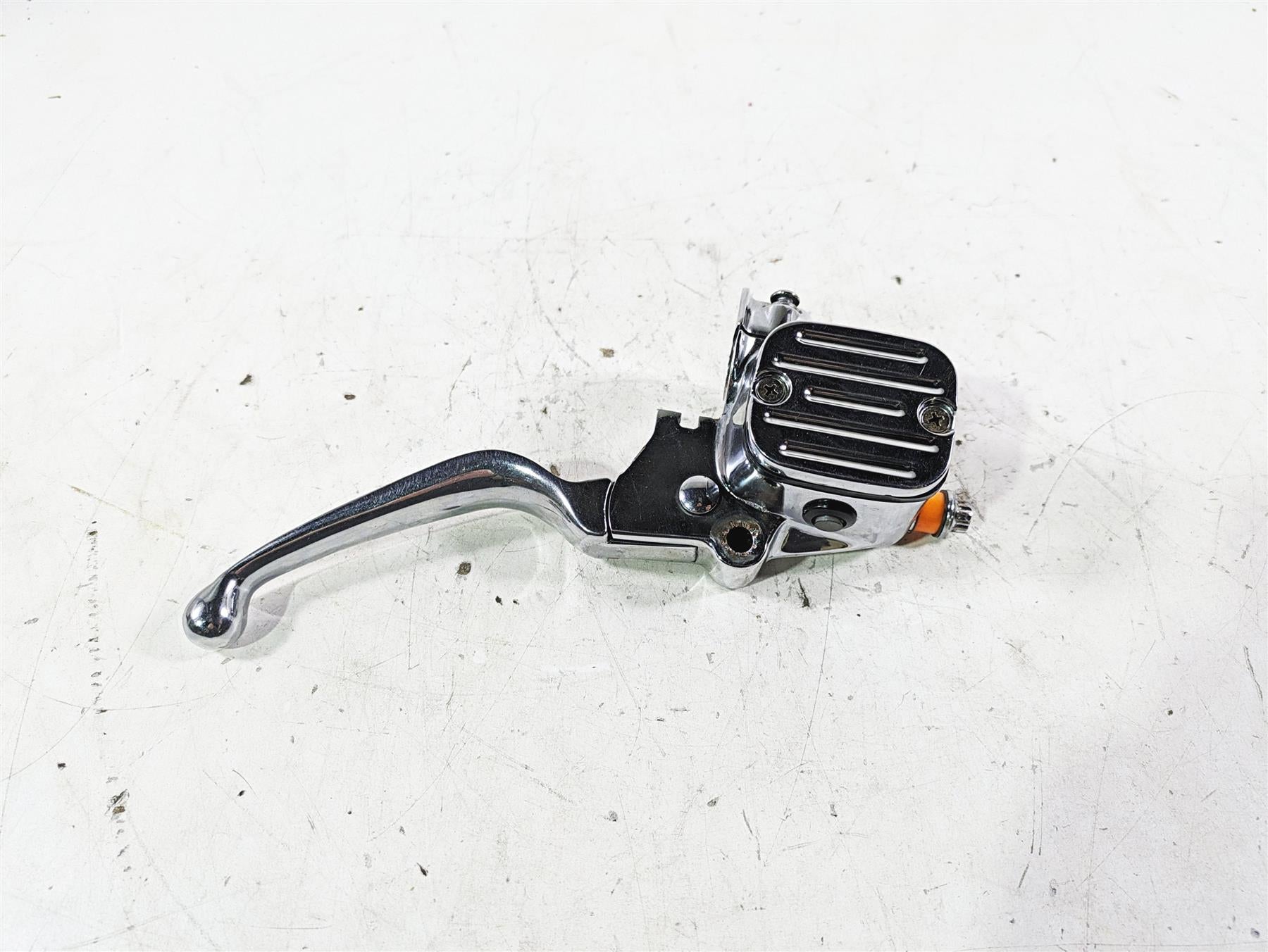 2002 Harley FLSTC Softail Heritage Chrome Front Brake Master Cylinder 45019-96F {{ shop.shopifyCountryName }} - Mototech271