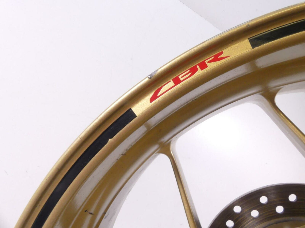 2014 Honda CBR1000 SP Fireblade Straight Rear Wheel Rim 17x6 42650-MGP-307ZA {{ shop.shopifyCountryName }} - Mototech271