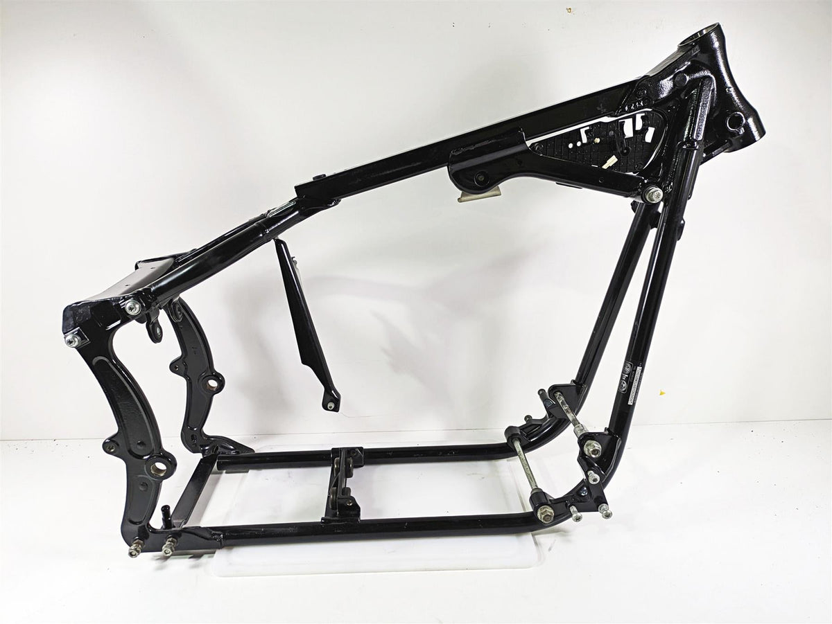 2008 Harley FLSTC Softail Heritage Straight Main Frame Chassis With Salvage Louisiana Title 47173-11BHP {{ shop.shopifyCountryName }} - Mototech271