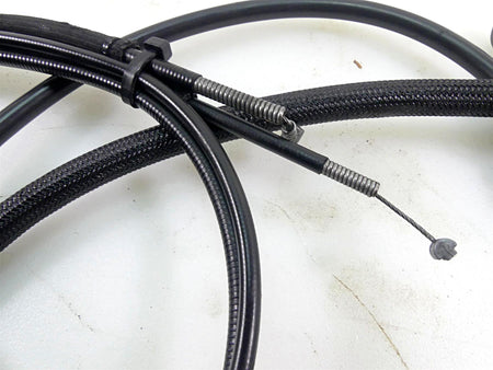 2017 Harley Dyna FXDB Street Bob 10" Risers Throttle Cable Clutch & Brake Line {{ shop.shopifyCountryName }} - Mototech271