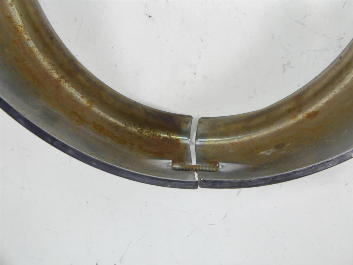 2005 Harley Touring CVO FLHTC SE Electra Glide Headlight Chrome Ring Cover {{ shop.shopifyCountryName }} - Mototech271