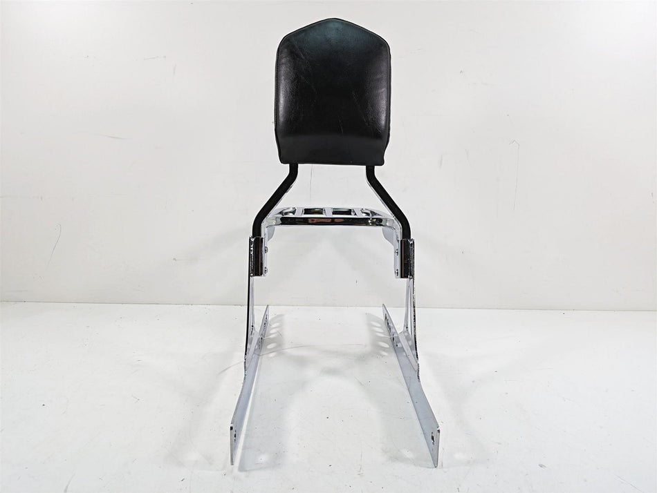 2009 Harley Dyna FXDFSE CVO Fat Bob Sissybar Sissy Bar Backrest + Luggage Rack {{ shop.shopifyCountryName }} - Mototech271