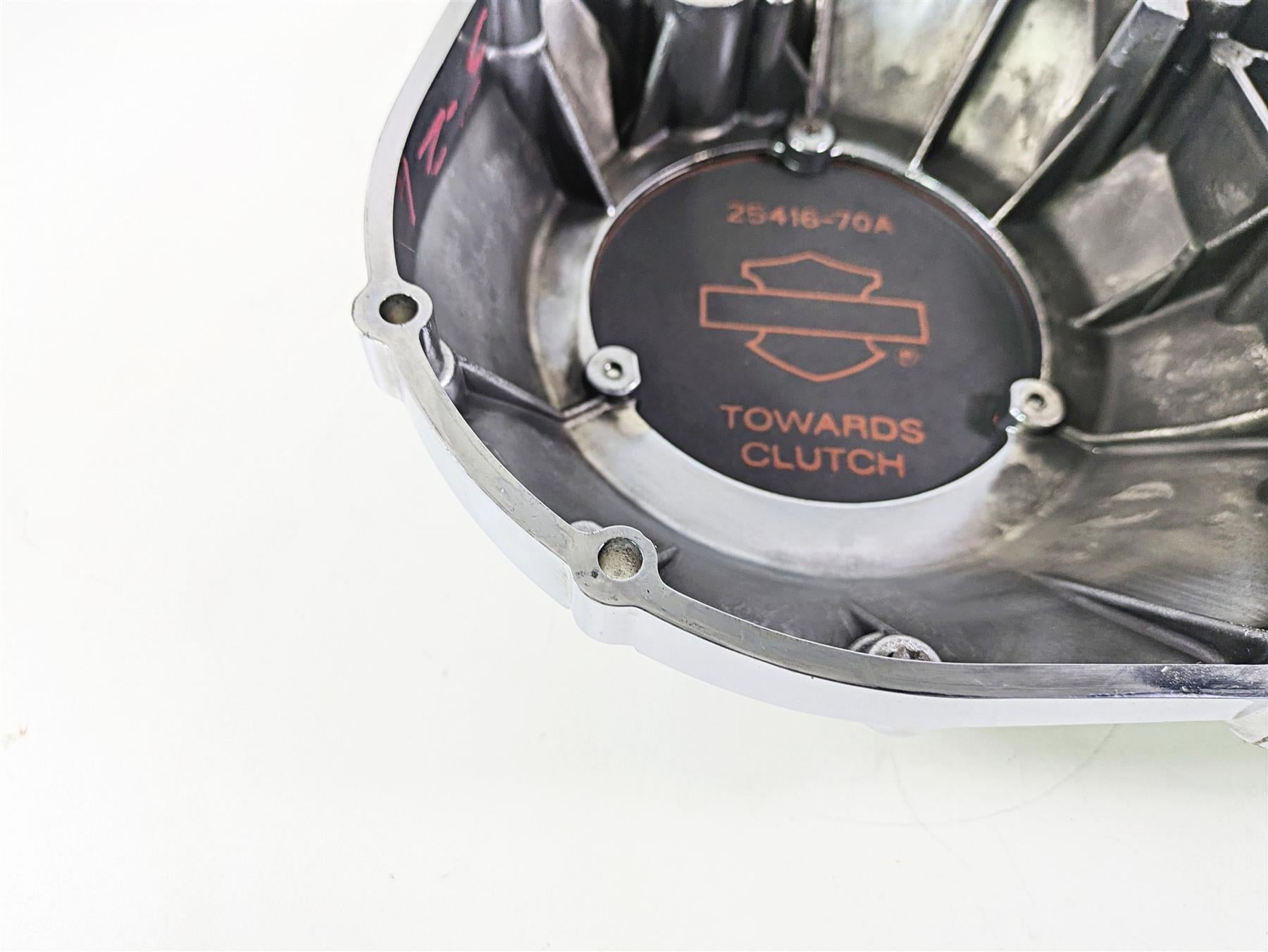 1996 Harley Touring FLHTCUI Electra Glide Outer Primary Clutch Cover 60685-94 {{ shop.shopifyCountryName }} - Mototech271
