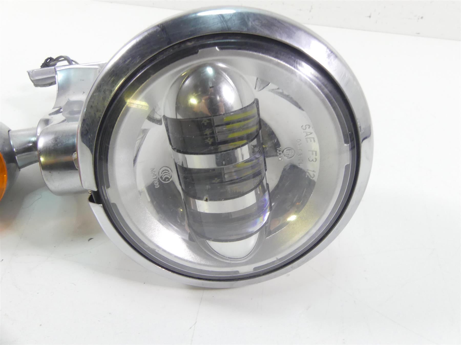 2014 Harley Touring FLHTK Electra Glide Left Spotlight Blinker For Part 68000021 {{ shop.shopifyCountryName }} - Mototech271